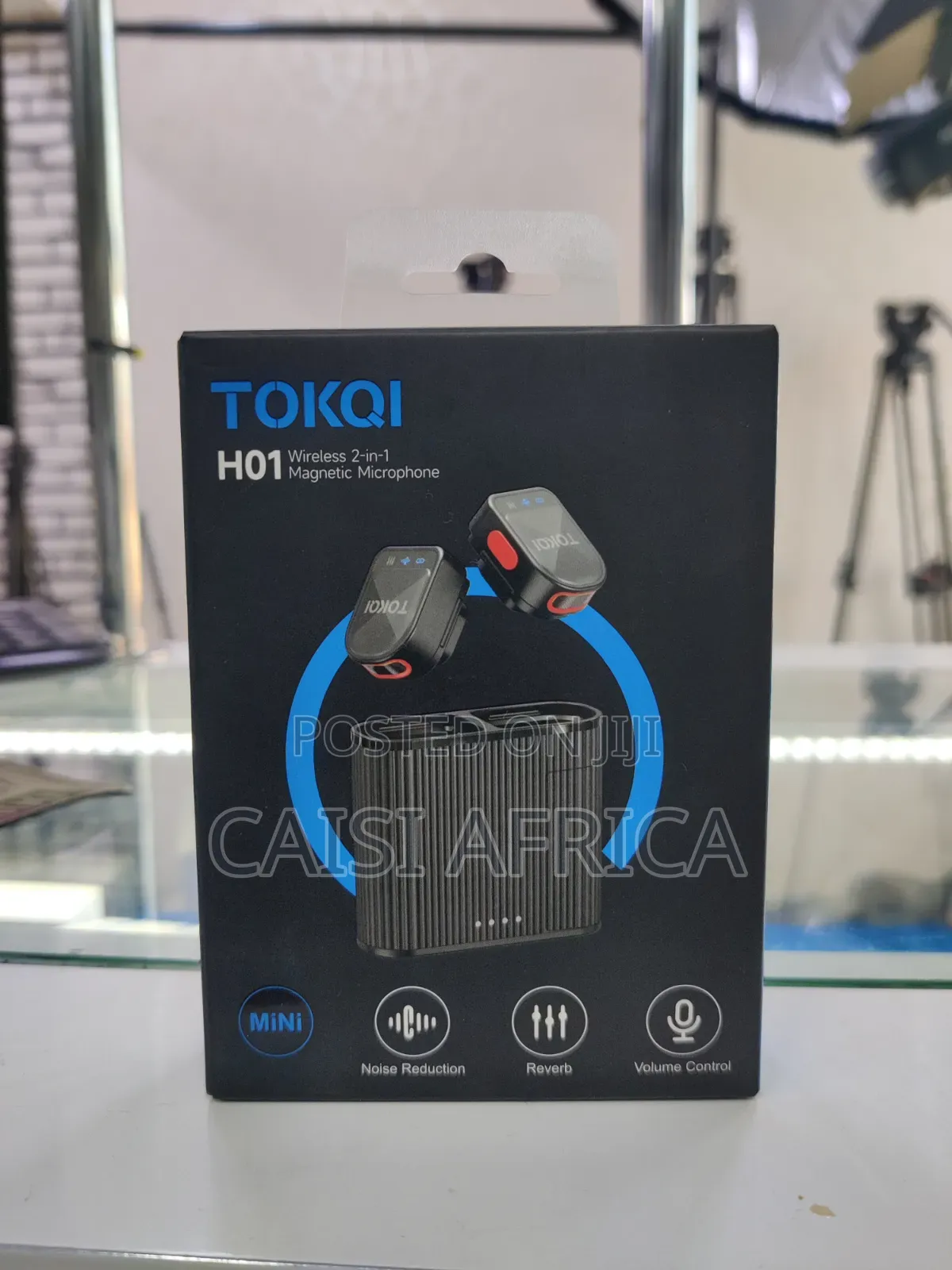 TOKQI H01 Wireless 2in1 Magnetic Microphone