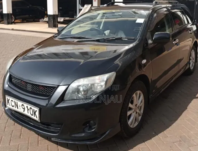 Toyota Corolla Fielder 2010 Black