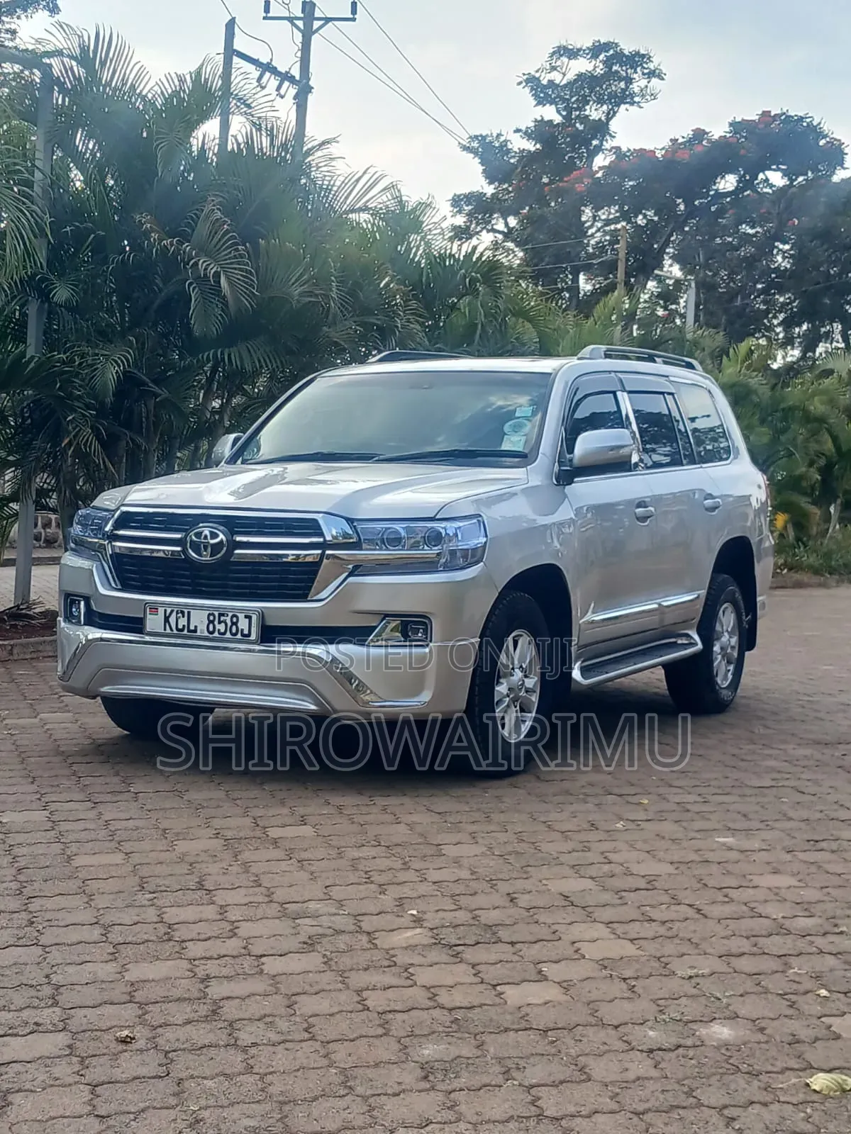 Toyota Land Cruiser 2010 Silver