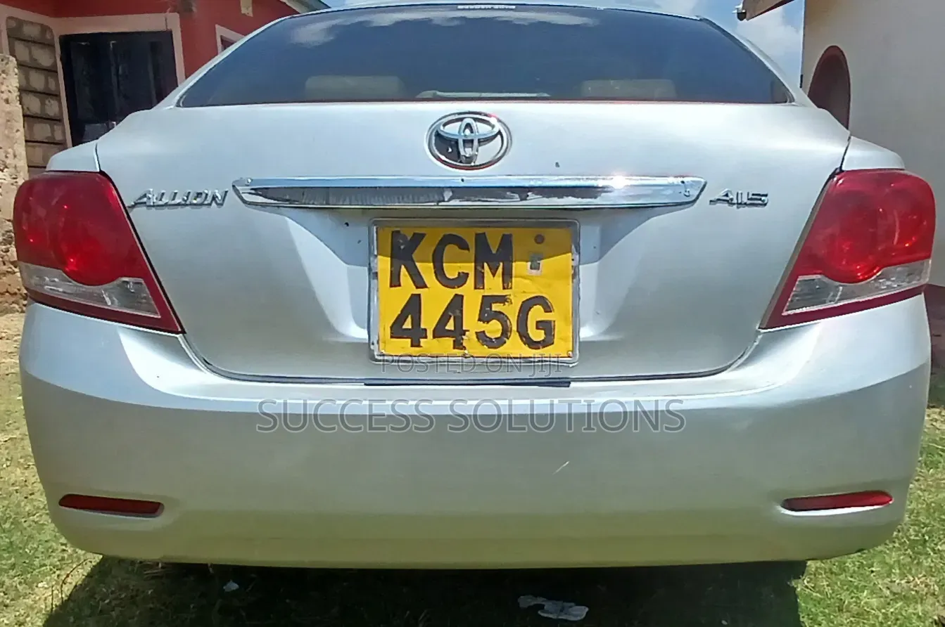 Toyota Allion 2010 Silver