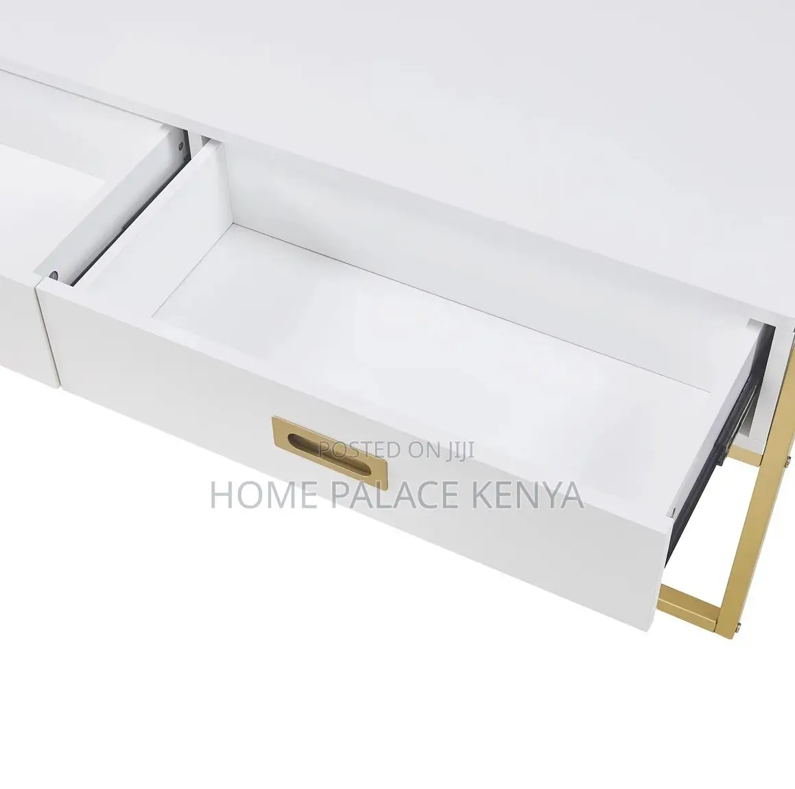 Coffee Table: Nova Modern Luxury Gold Accent Coffee Table