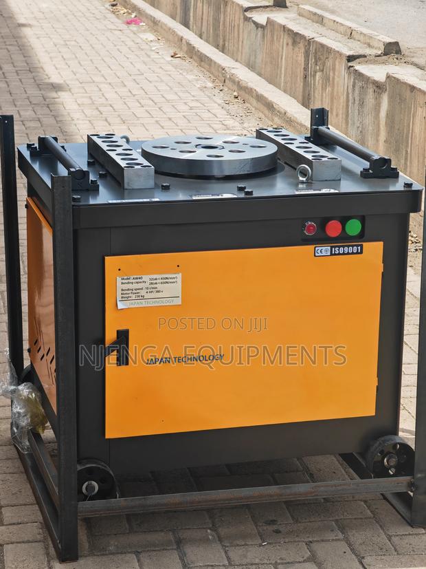 Heavy Duty Automatic Rebar Bending Machine – Model AW40 (Brand New)