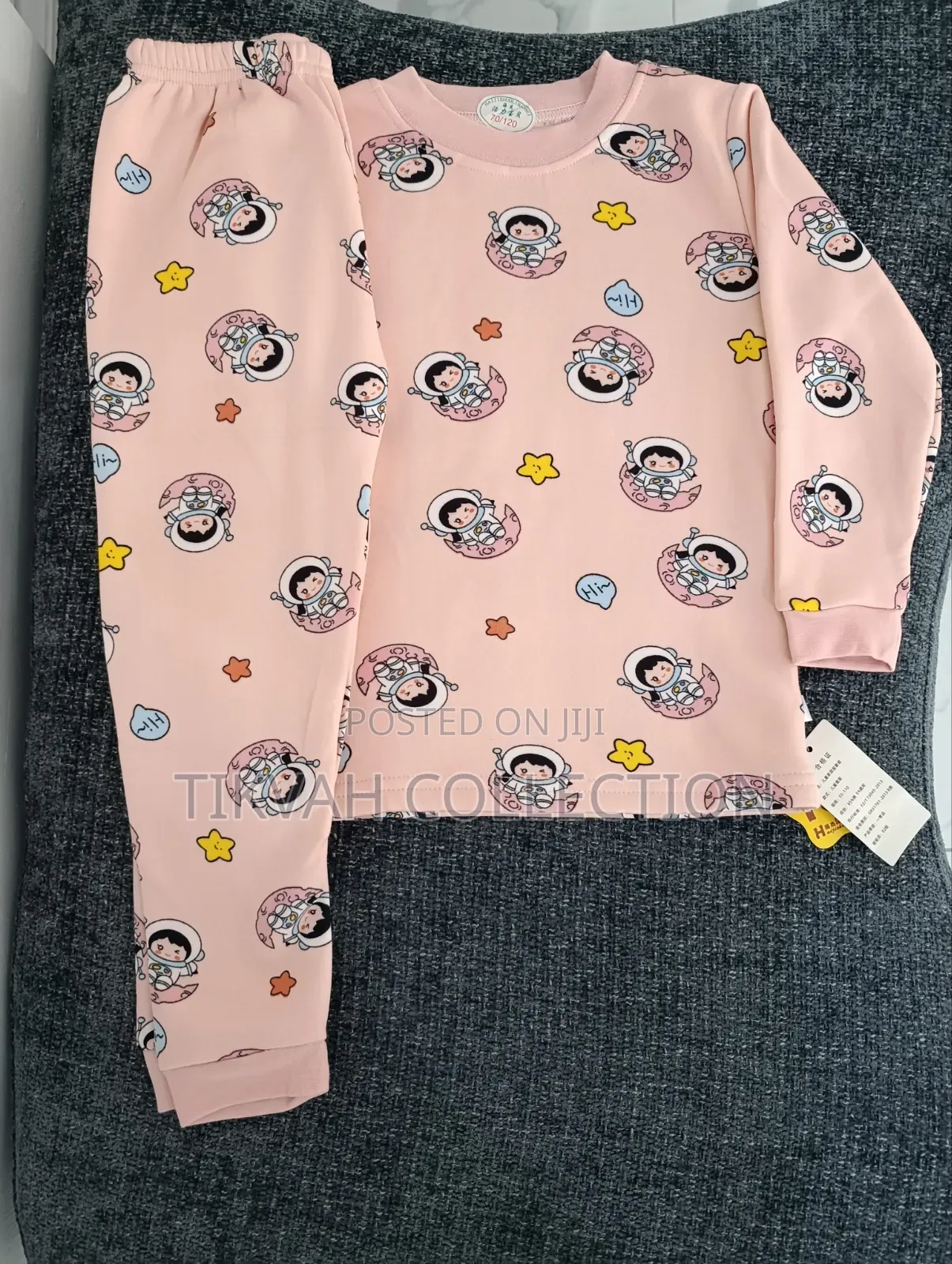 Cartoon Theme Fleece PJS