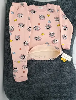 Cartoon Theme Fleece PJS