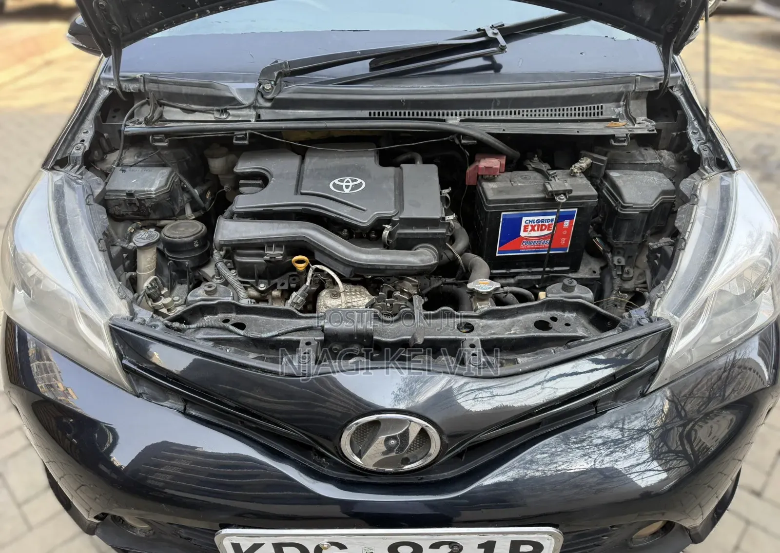 Toyota Vitz 2014 Black