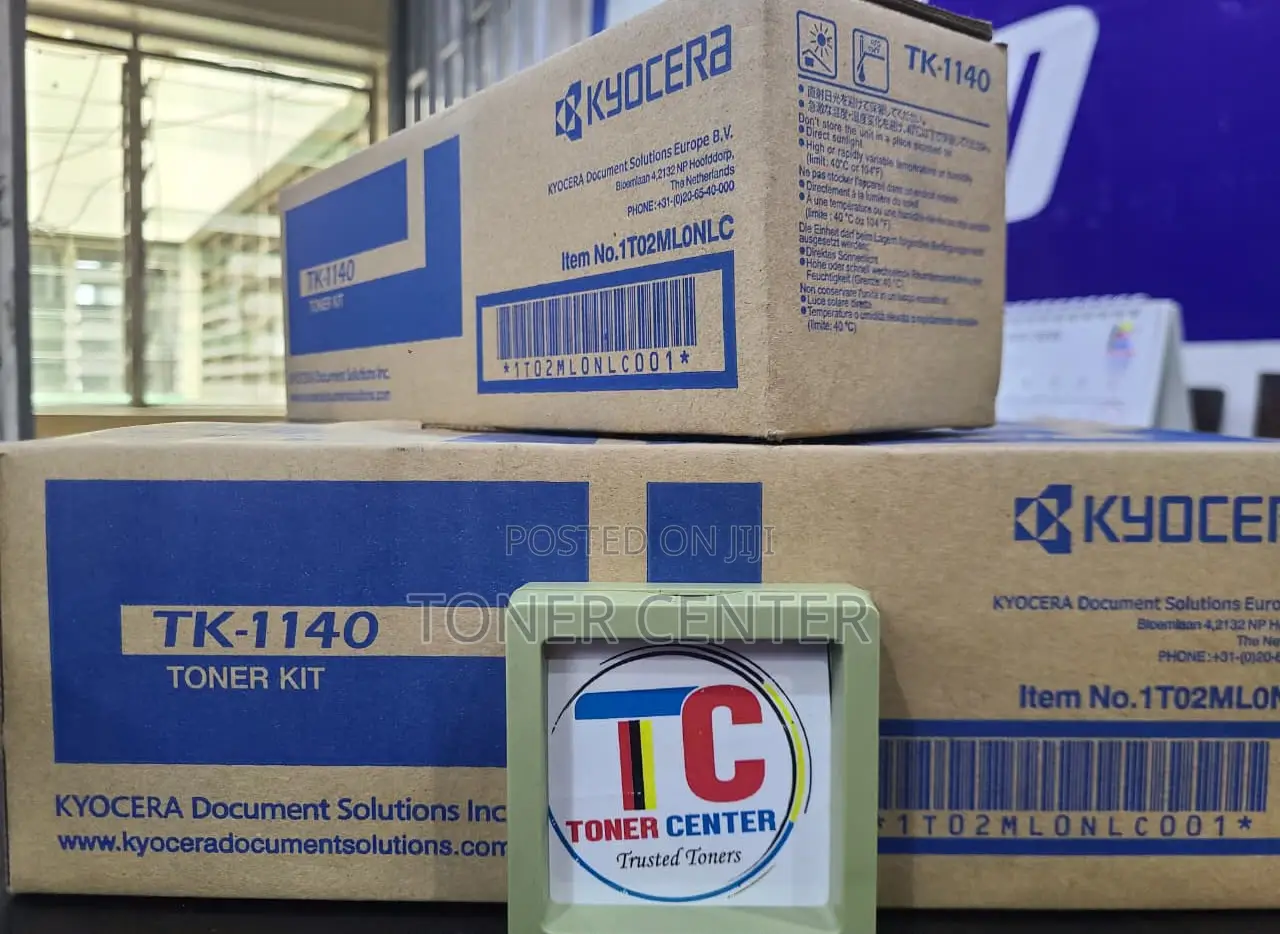 Kyocera TK-1140 Black Toner With Crisp and Professional