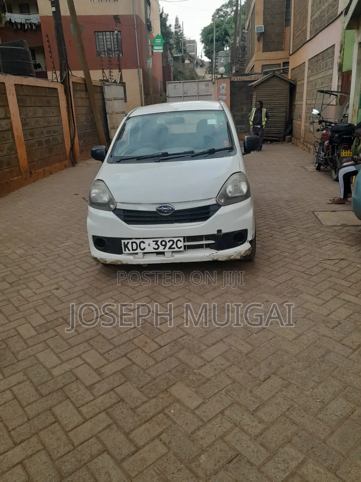 Subaru Pleo 2014 White