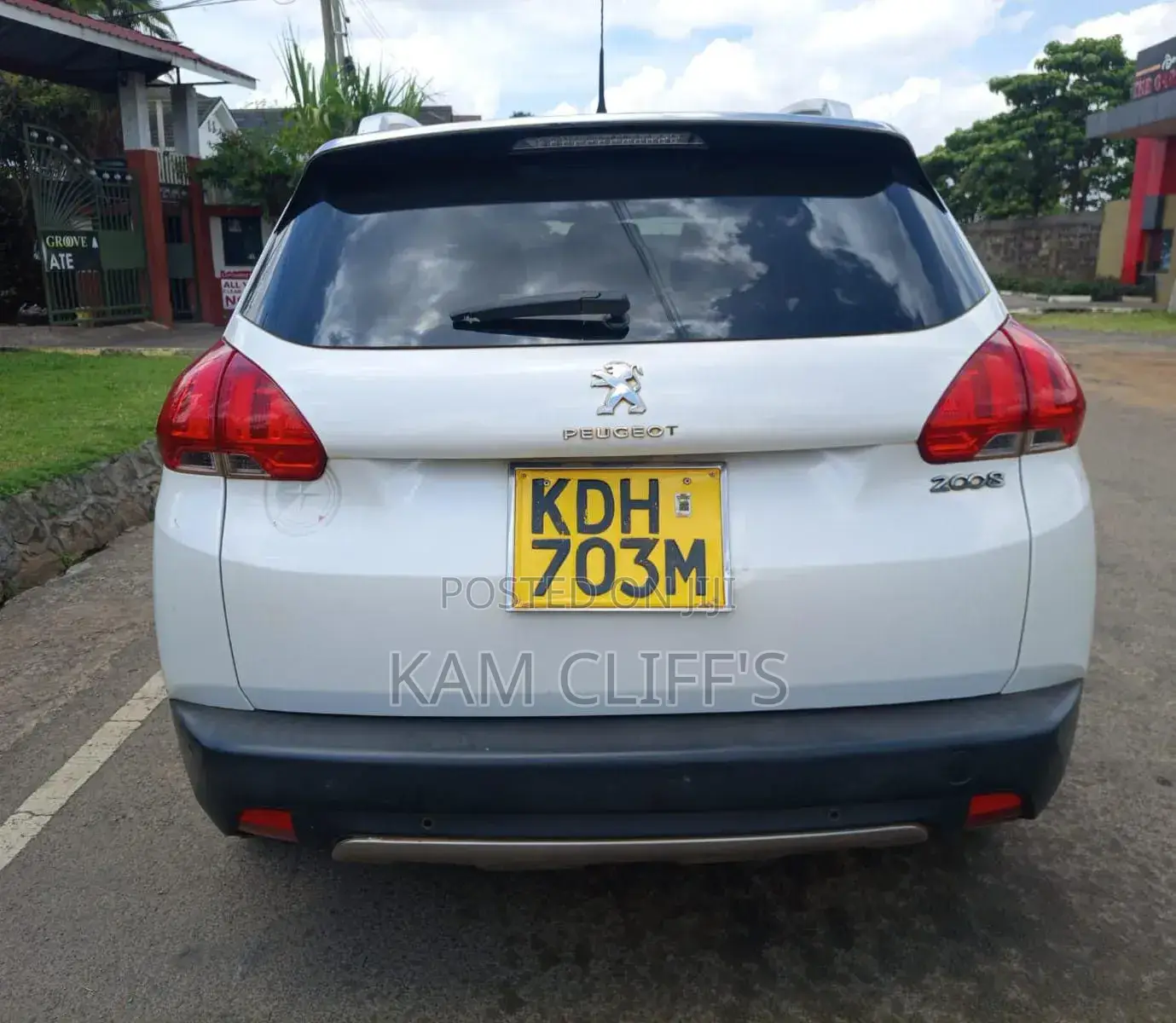 Peugeot 2008 2015 White