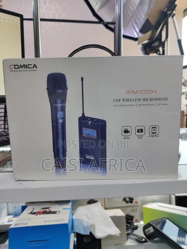Comica Audio CVM-WM100H Camera-Mount Wireless Handheld Microphone.