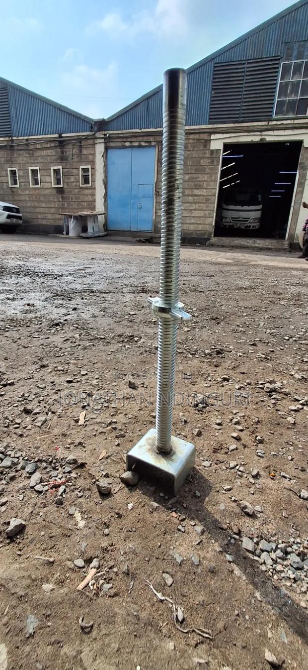 Scaffolding Adjustable Base Jack U Shape – Stable Support System - main view
