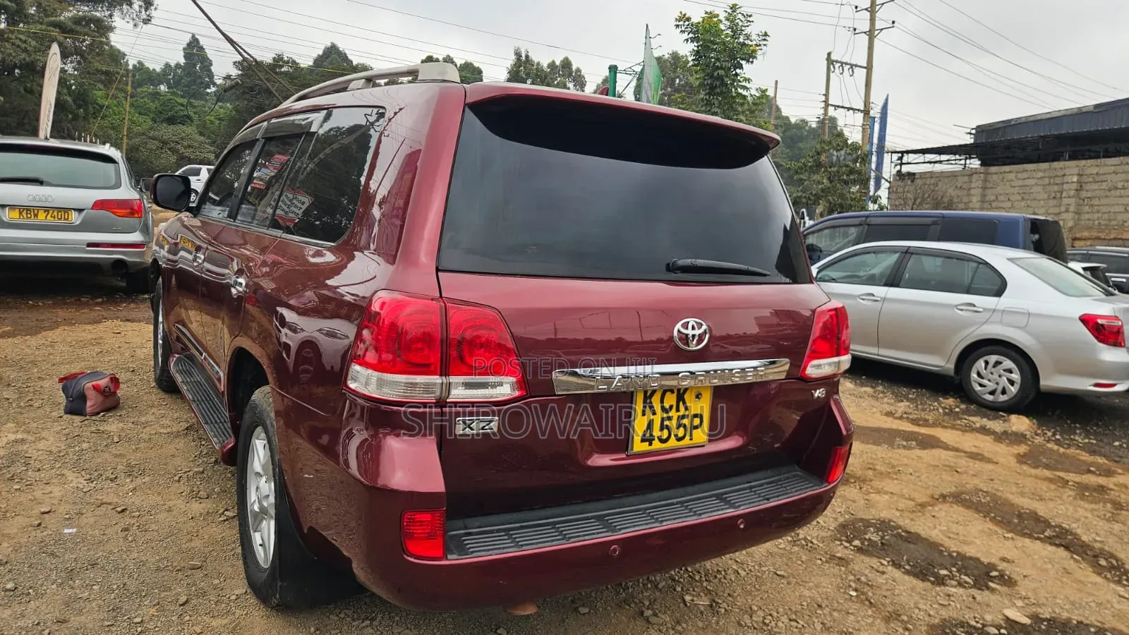 Toyota Land Cruiser 2010 Red