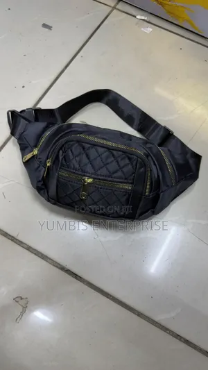 Black Waist Bag