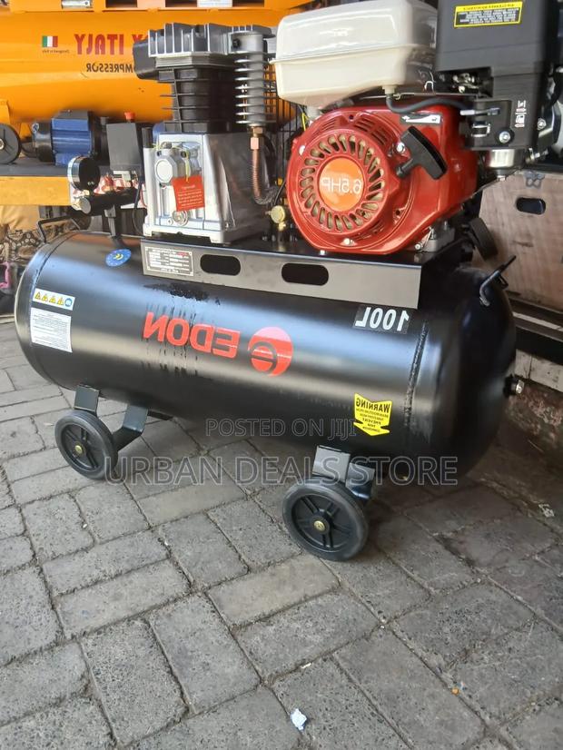 100L EDON Gasoline Air Compressors - thumbnail 2