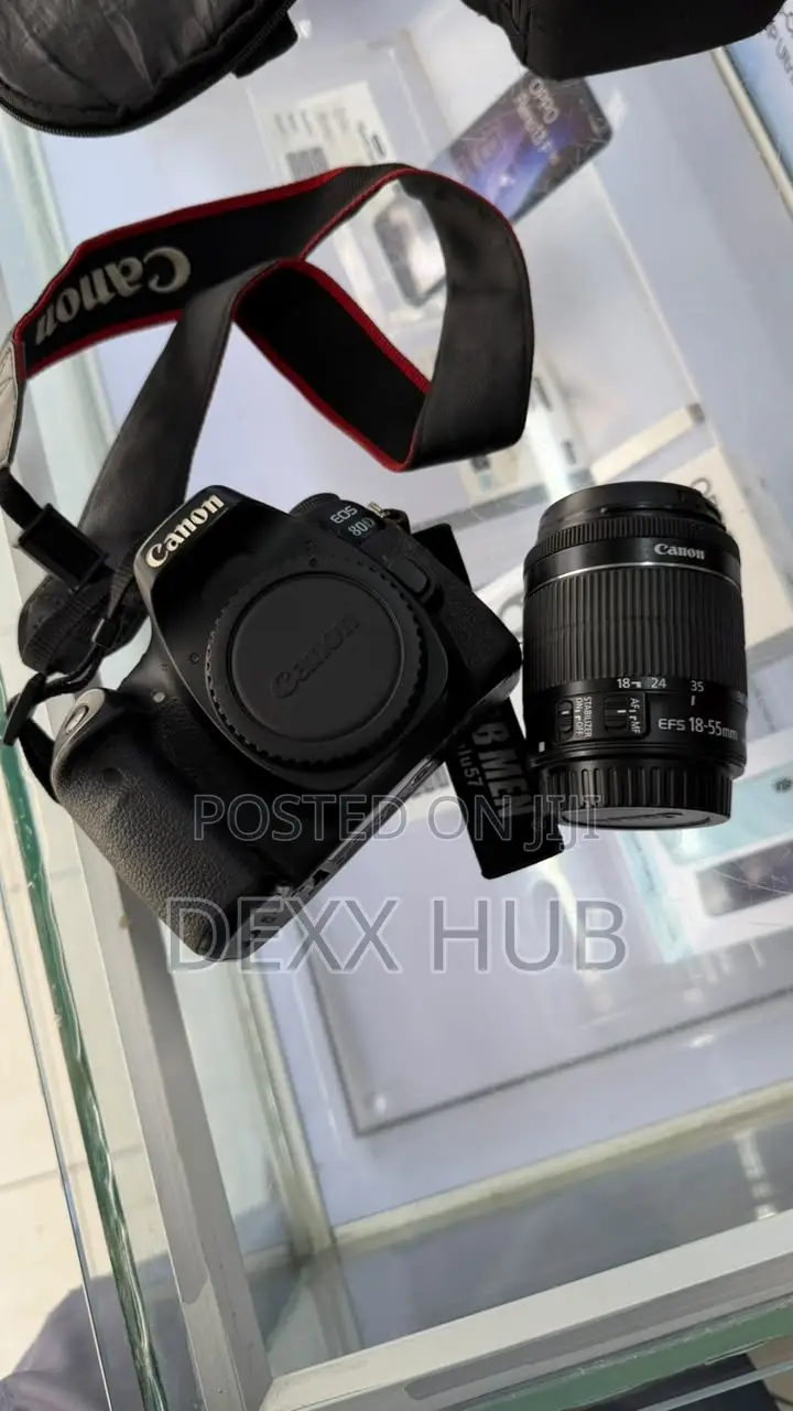 Canon EOS 80D DSLR With EF-S 18-55mm Lens