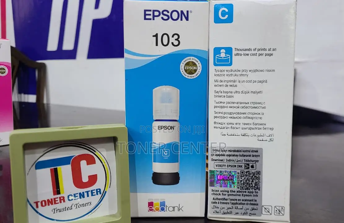 Genuine Epson 103 High Quality Ink Refill Bottle