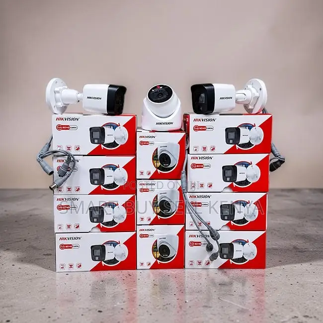 Full-Color 2MP Hikvision Smart Hybrid Colored Night Vision CCTV Camera