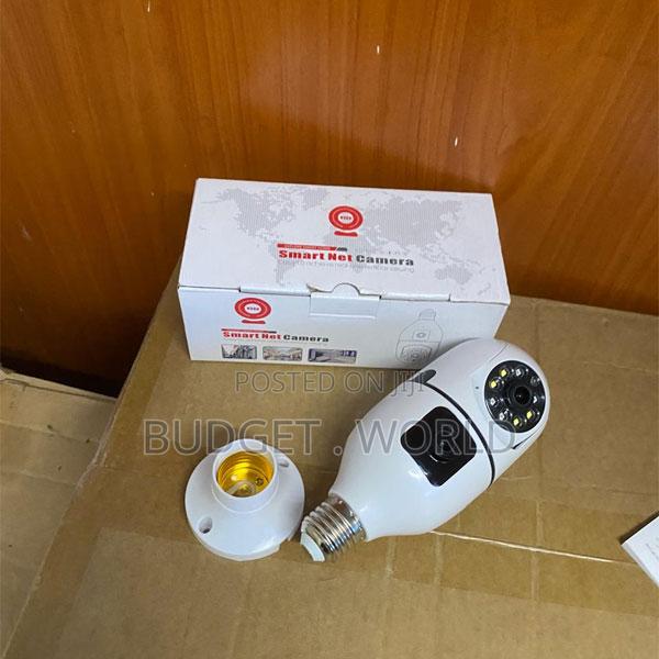 Smart Dual Lens WiFi Bulb Camera With PTZ, Night Vision Motion Detec - main view