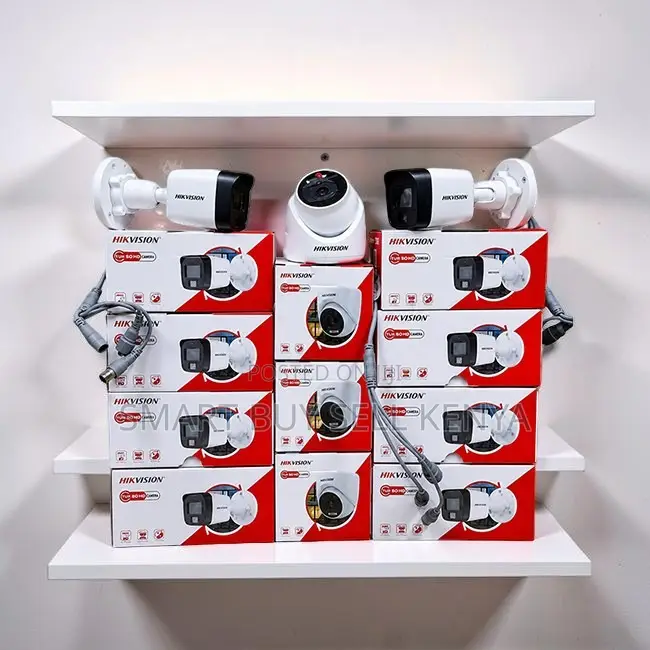 Wide-Angle 2MP Hikvision Smart Hybrid Colored Night Vision CCTV Camera