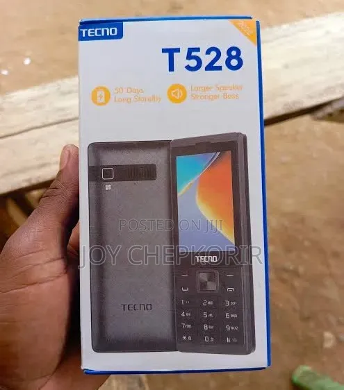 New Tecno T528 Black