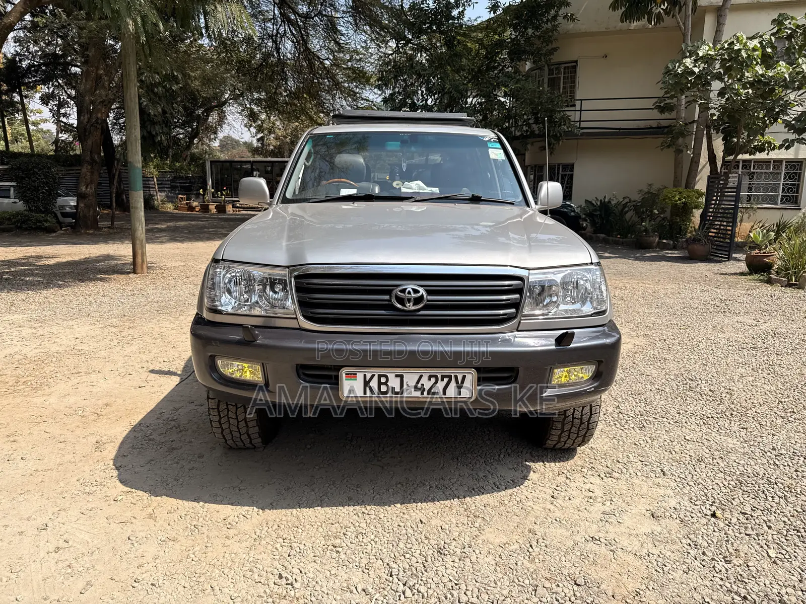 Toyota Land Cruiser 2003 Gray