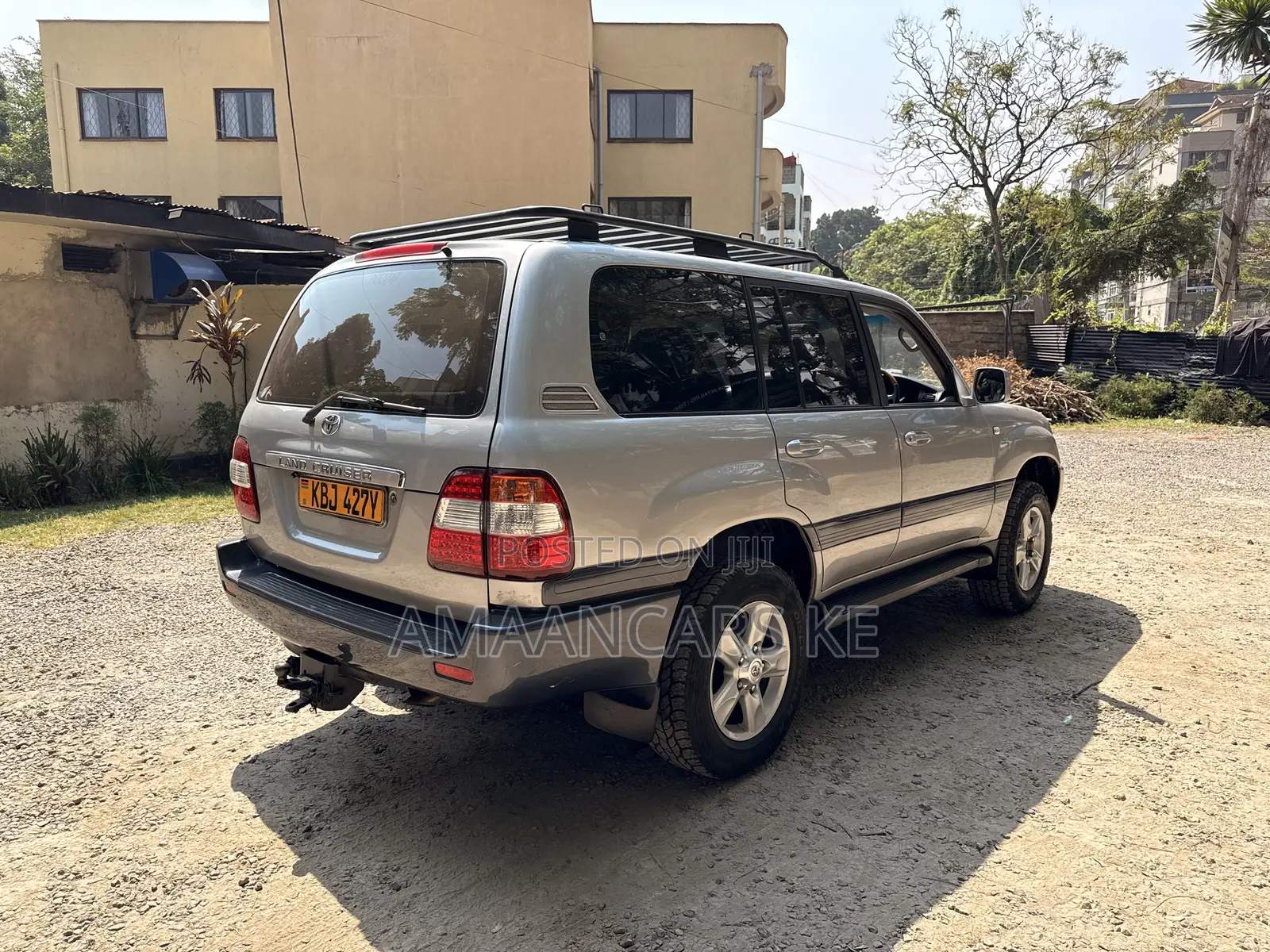 Toyota Land Cruiser 2003 Gray