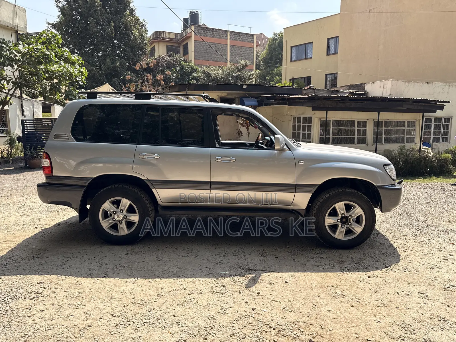 Toyota Land Cruiser 2003 Gray