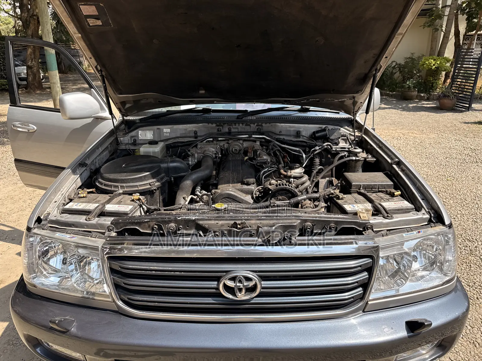 Toyota Land Cruiser 2003 Gray