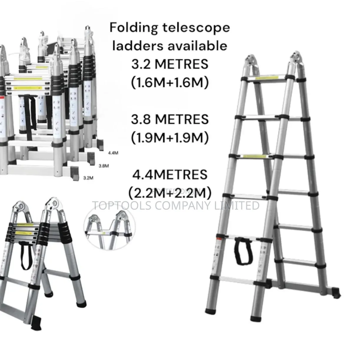 Double Sided Telescopic Ladders