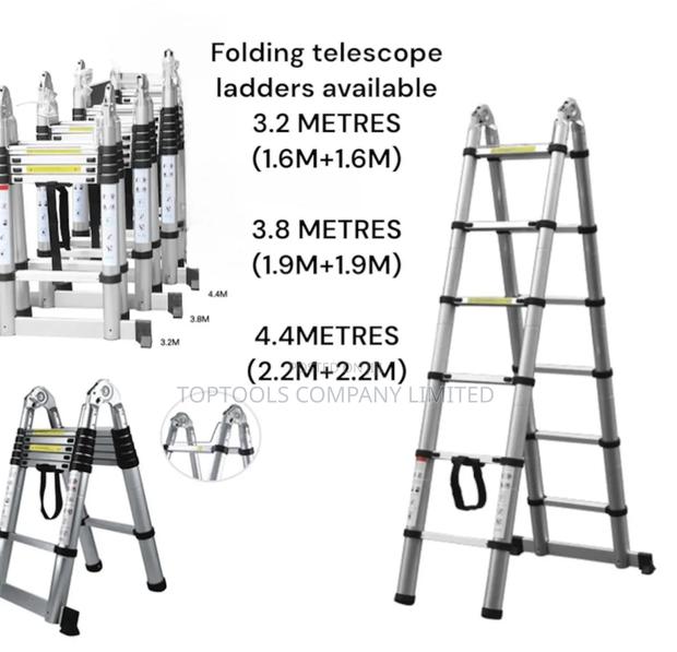 Double Sided Telescopic Ladders