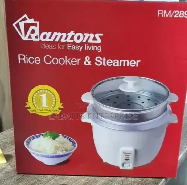 Ramtons RM/289 Rice Cooker Steamer