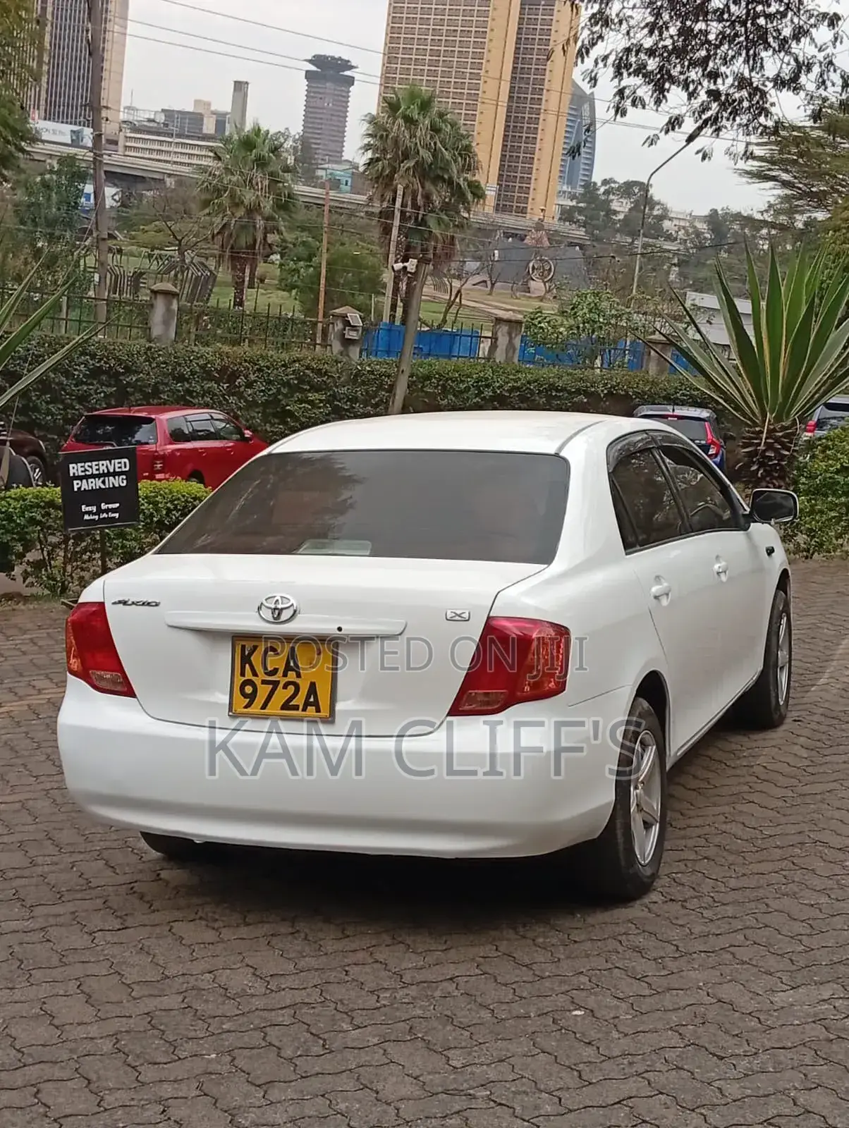 Toyota Axio 2007 White