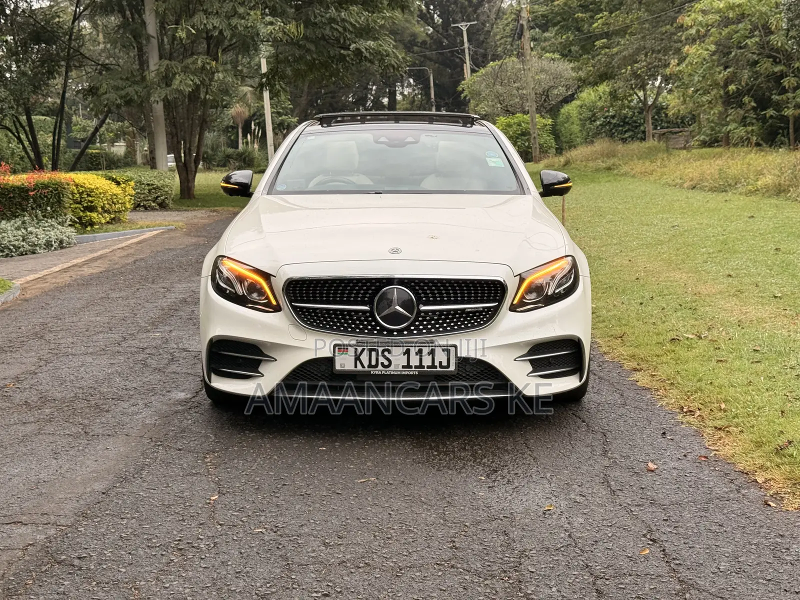 Mercedes-Benz E43 AMG 3.0 AWD 2017 White