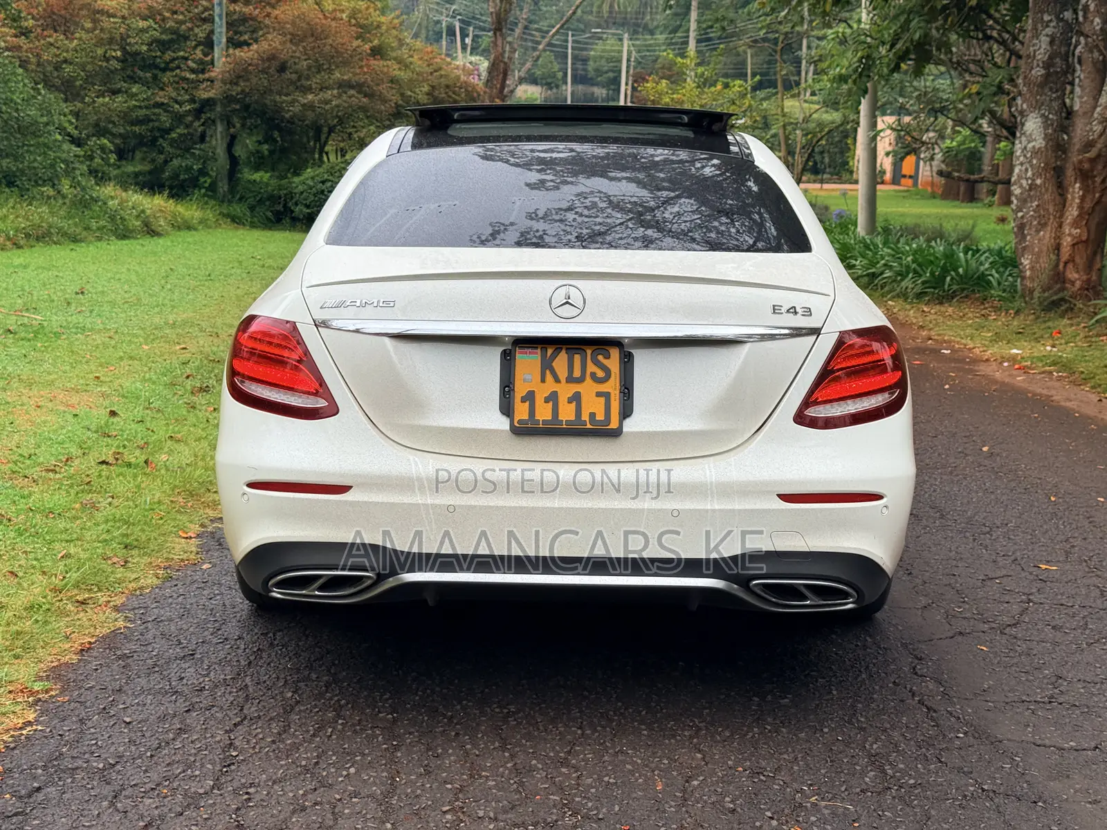 Mercedes-Benz E43 AMG 3.0 AWD 2017 White
