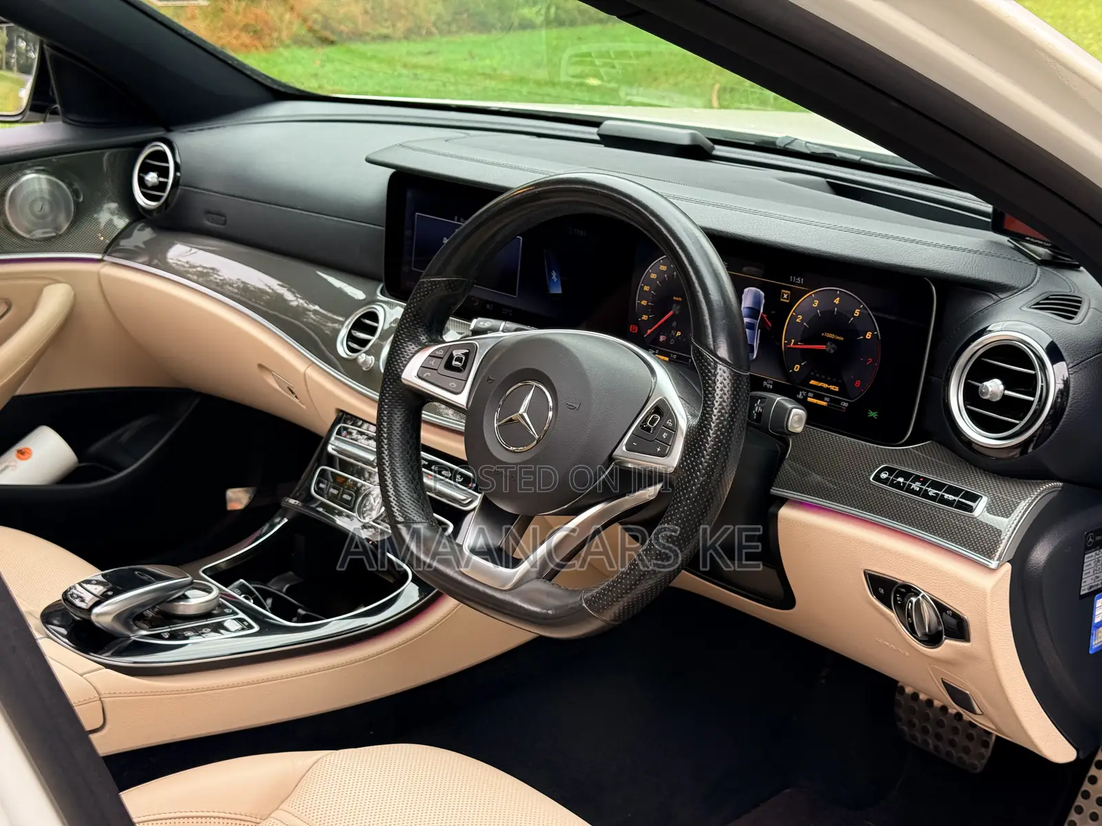 Mercedes-Benz E43 AMG 3.0 AWD 2017 White