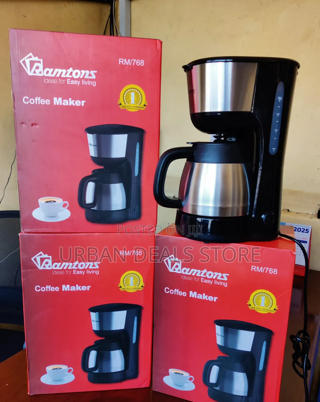 Ramtons RM/193 Coffee Maker – 1.5L