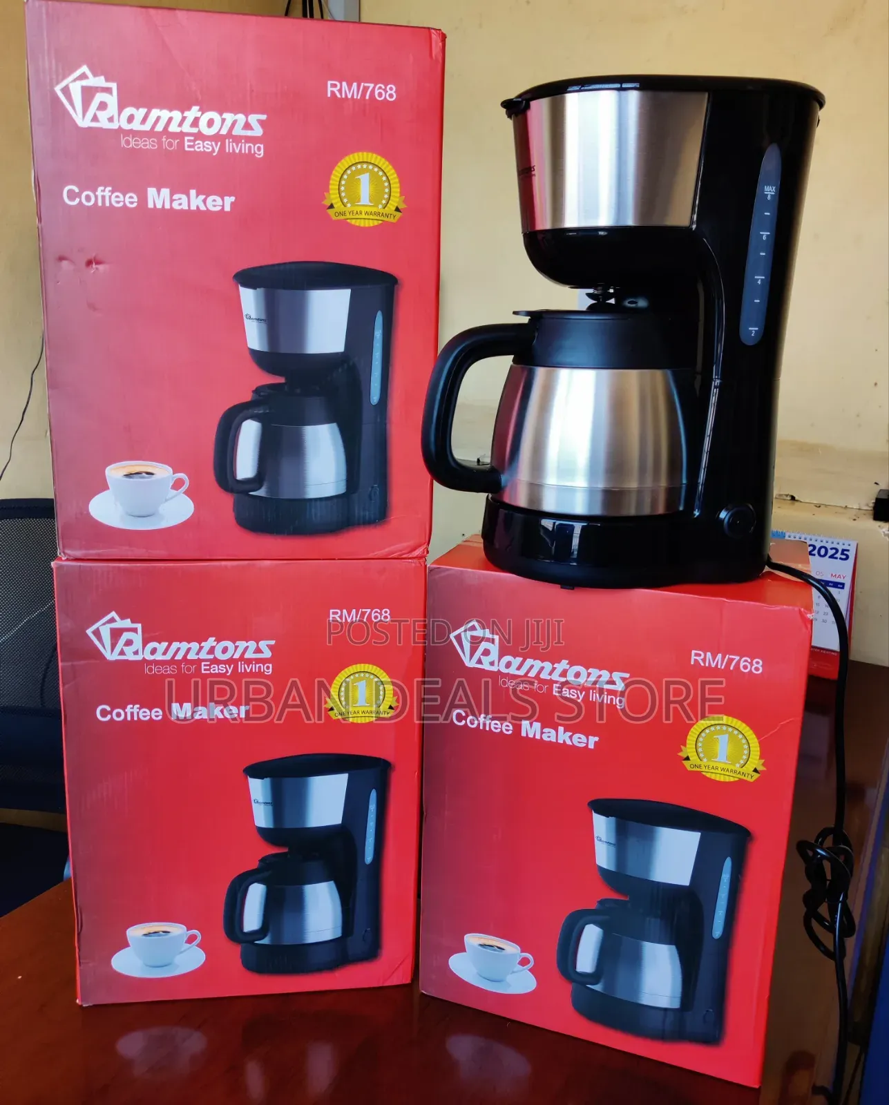 Ramtons RM/193 Coffee Maker – 1.5L