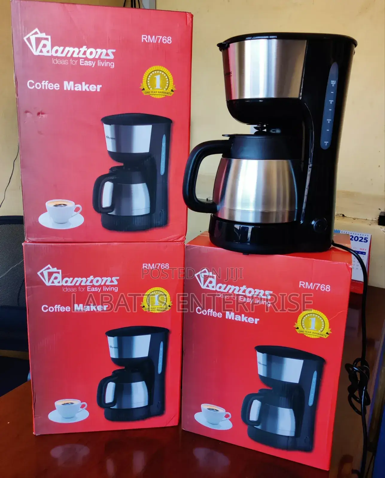 Ramtons RM/193 Coffee Maker – 1.5L