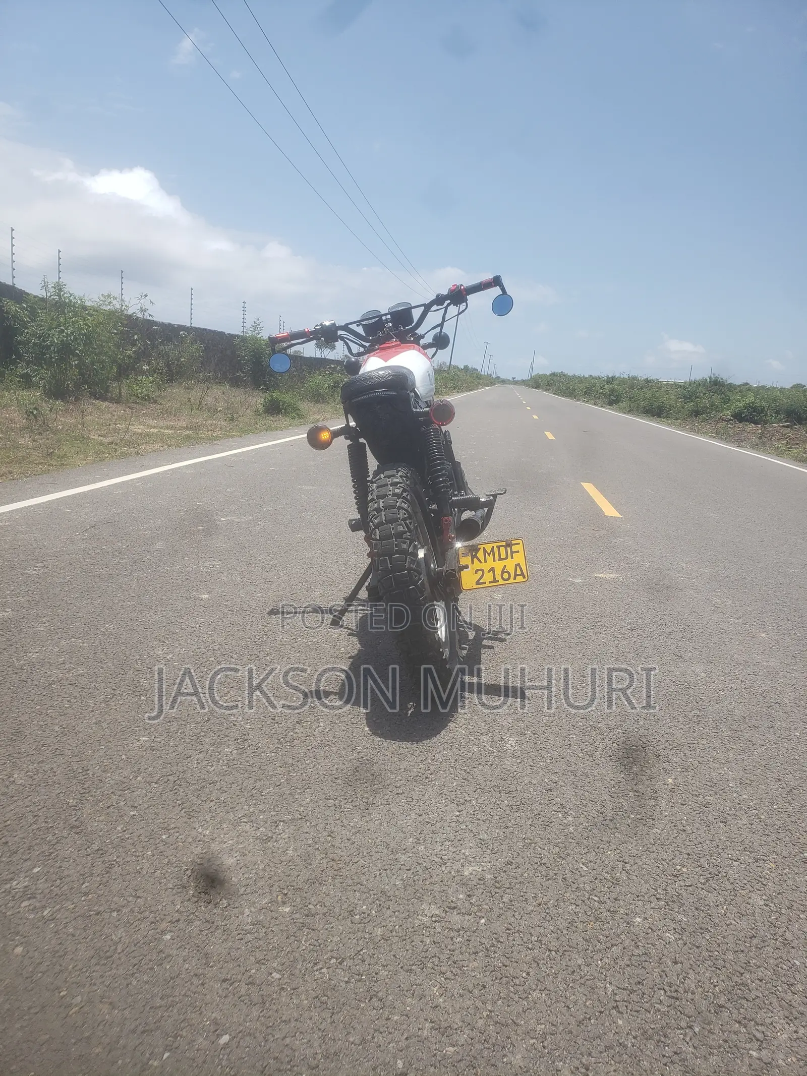 Haojin HJ125 2018 White