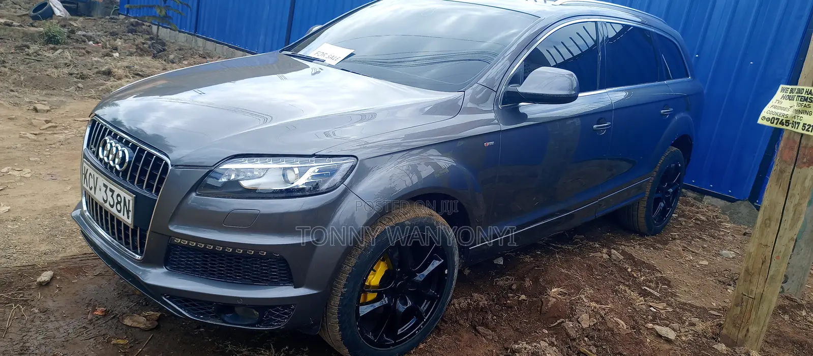 Audi Q7 2012 Gray