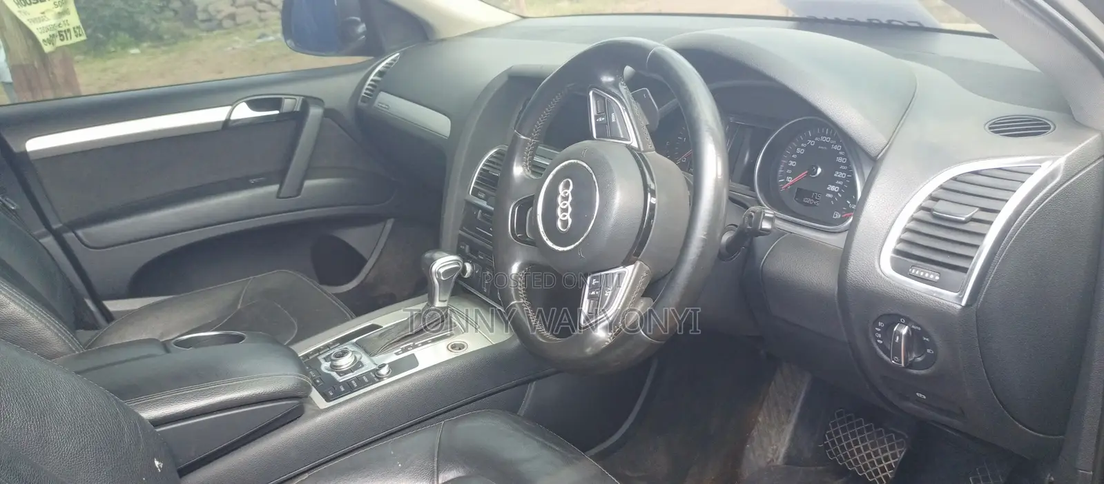Audi Q7 2012 Gray