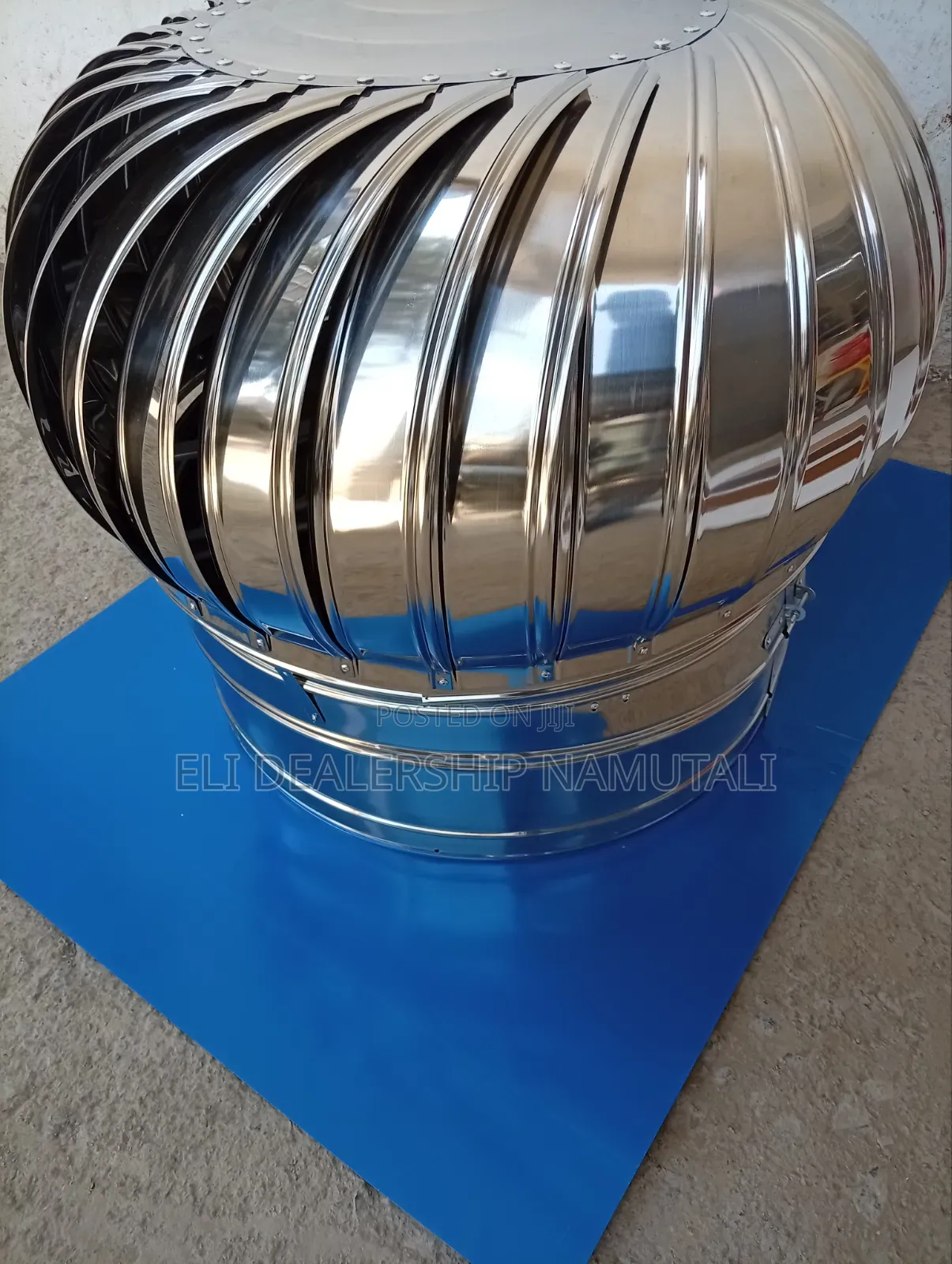 Energy-Efficient Roof Cyclone Ventilator – No Power Needed