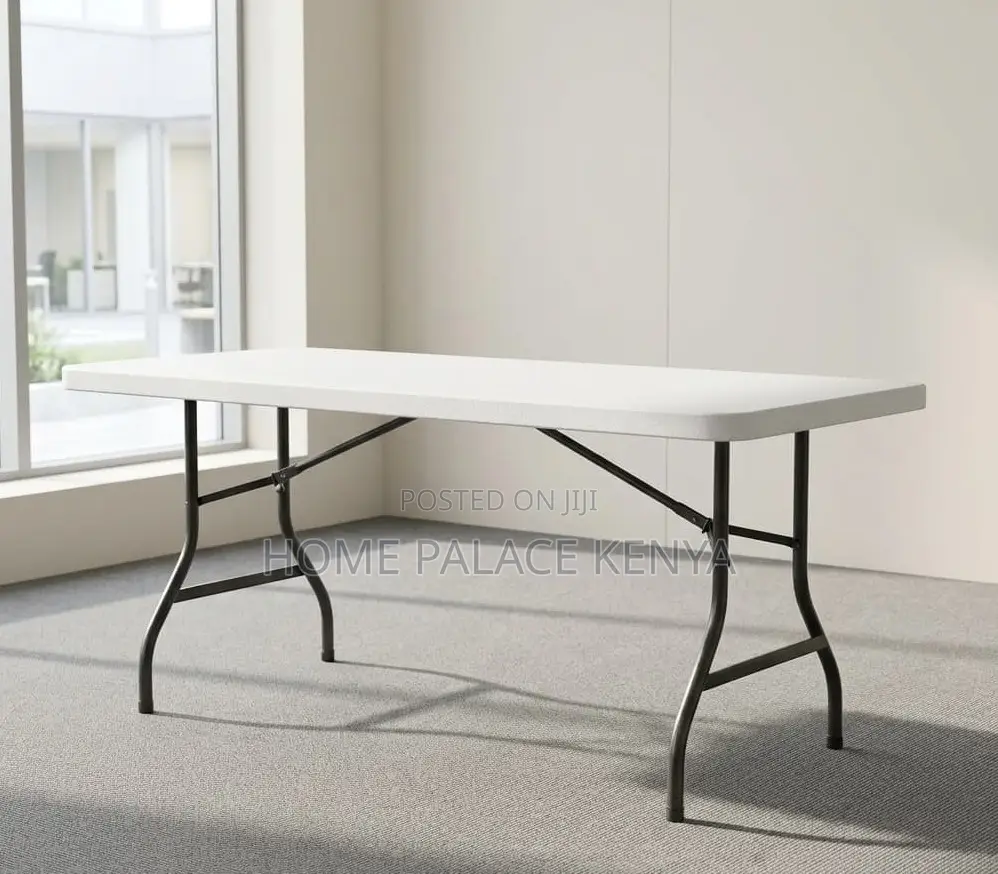 Outdoor Table: 180 Centimetre Generic Collapsible Premium Table