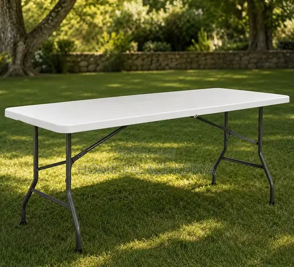 Outdoor Table: 180 Centimetre Generic Collapsible Premium Table