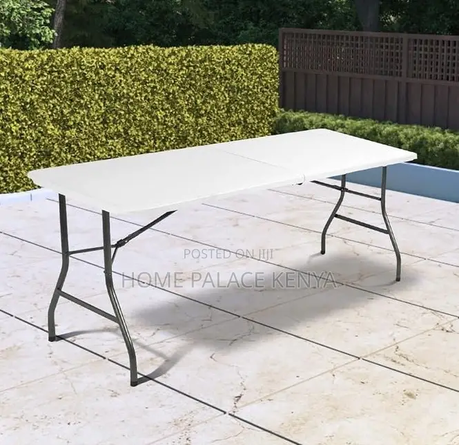 Outdoor Table: 180 Centimetre Generic Collapsible Premium Table