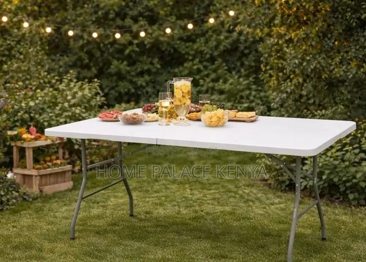 Outdoor Table: 180 Centimetre Generic Collapsible Premium Table
