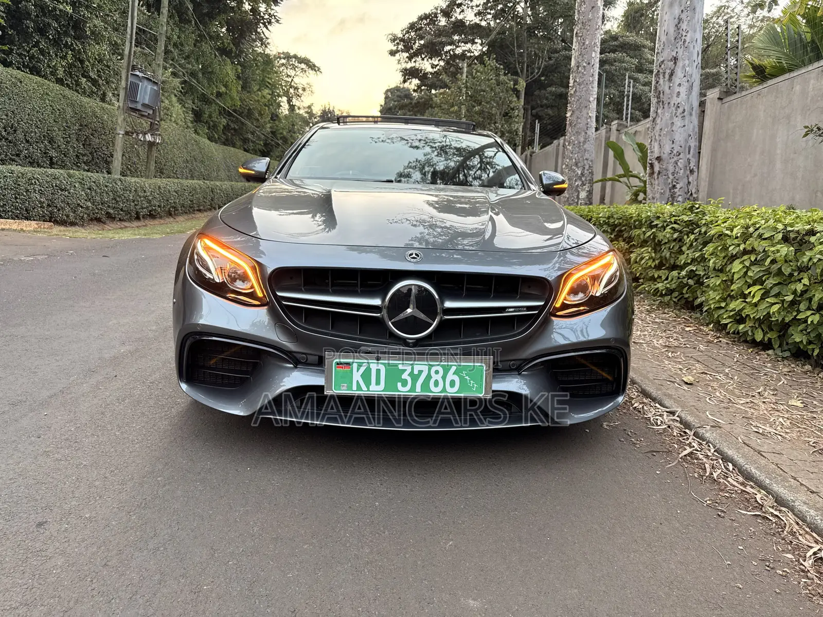 Mercedes-Benz E63 2018 Gray