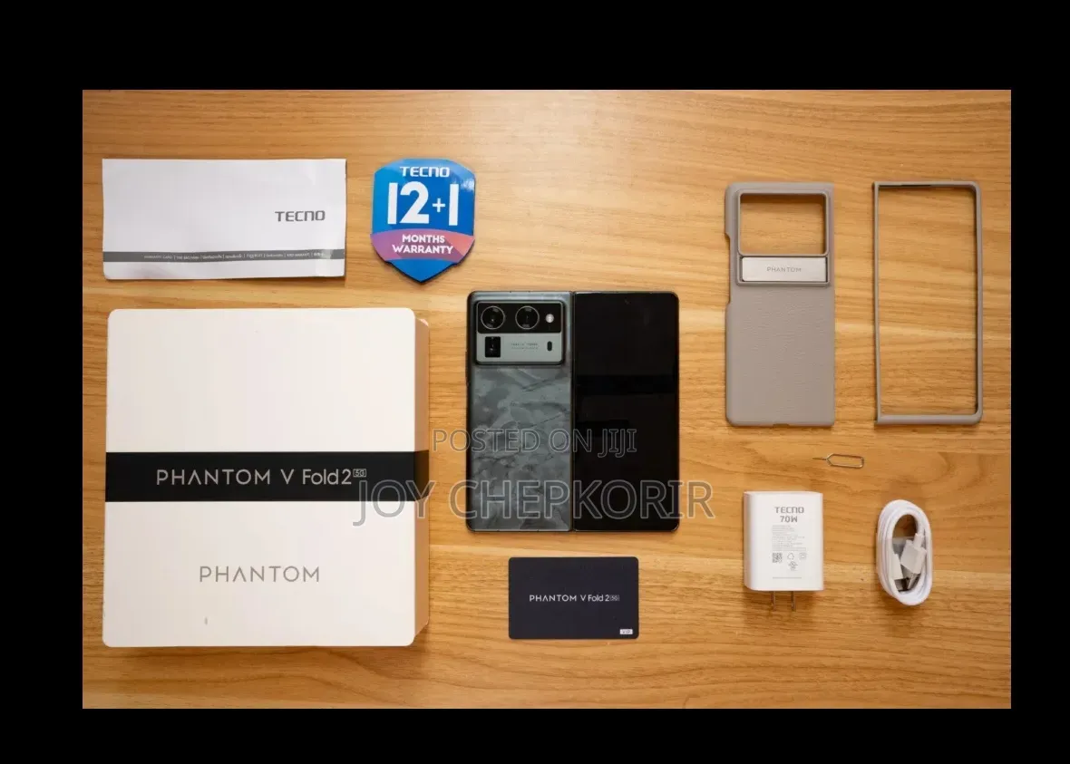 New Tecno Phantom V Fold 512 GB Black