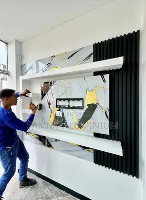 Media Wall and TV Cabinet