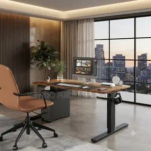 Office Desk; 1.8 Meters Electric Adjustable Productivity Desk