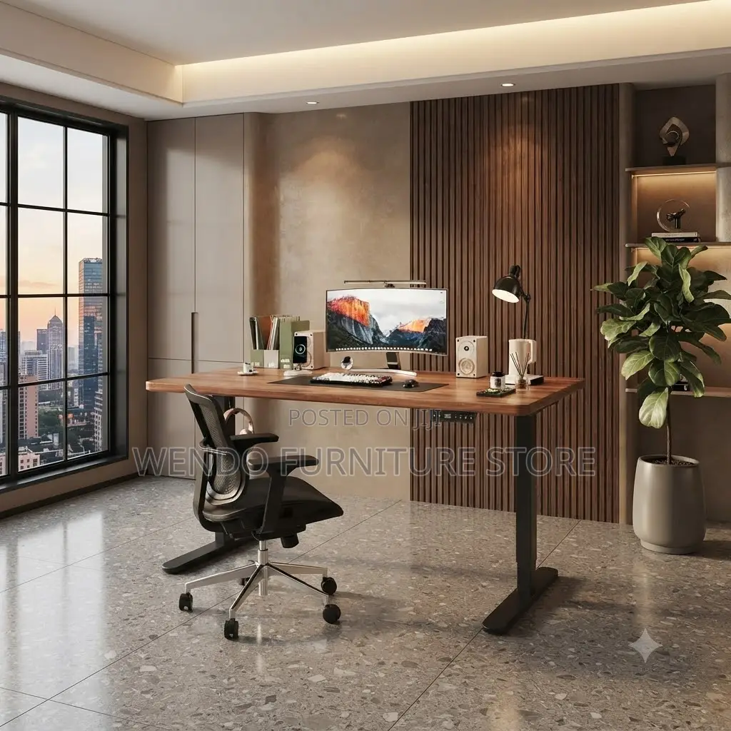 Office Desk; 1.8 Meters Electric Adjustable Productivity Desk